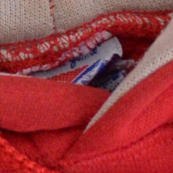 Vintage The Game Red UNLV Collegiate Hooded Pull Over Sweatshirt 2XL - Picture 8 of 9